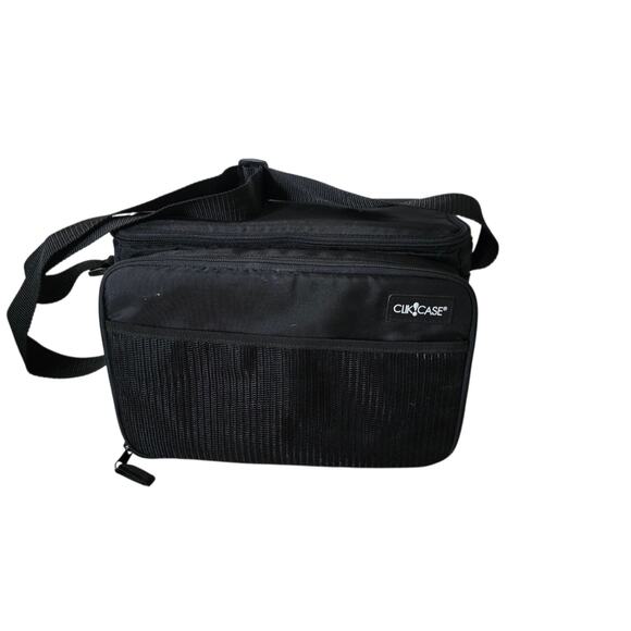 Clik Case Vintage CD/DVD Carrying Bag DVD Player Compartment Holds 24 - Picture 5 of 7